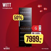 Skousen Thisted fejrer fødselsdag med tilbud på vinkøleskab