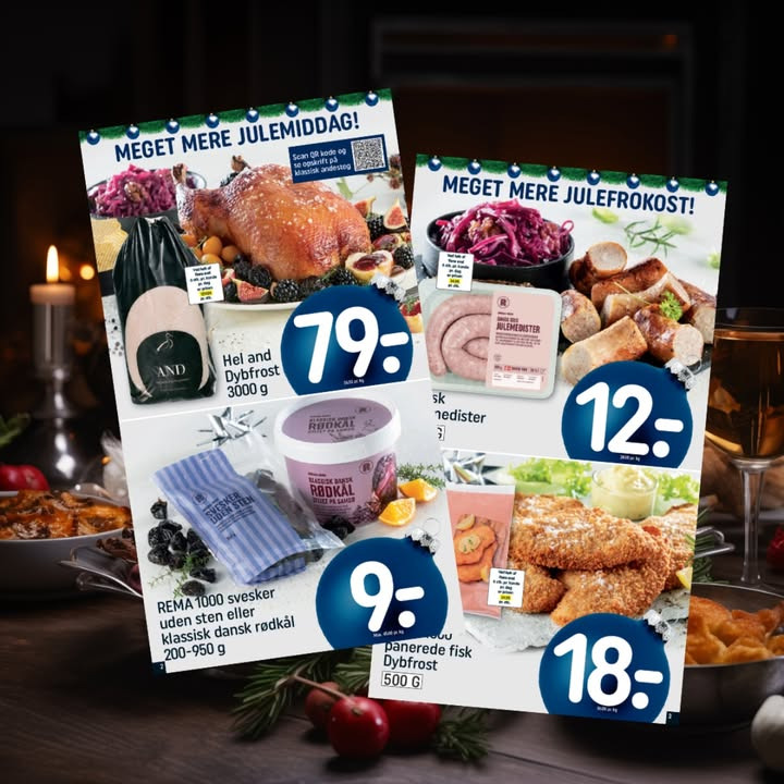 Rema 1000 Hadsund: Find lækker julemad til dit bord i vores nye tilbudsavis