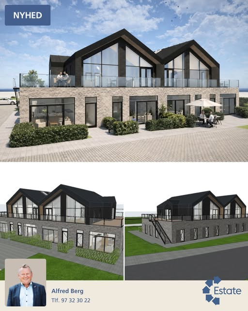 Estate Vestjylland præsenterer nyt projekt med 6 ejerlejligheder i Hvide Sande