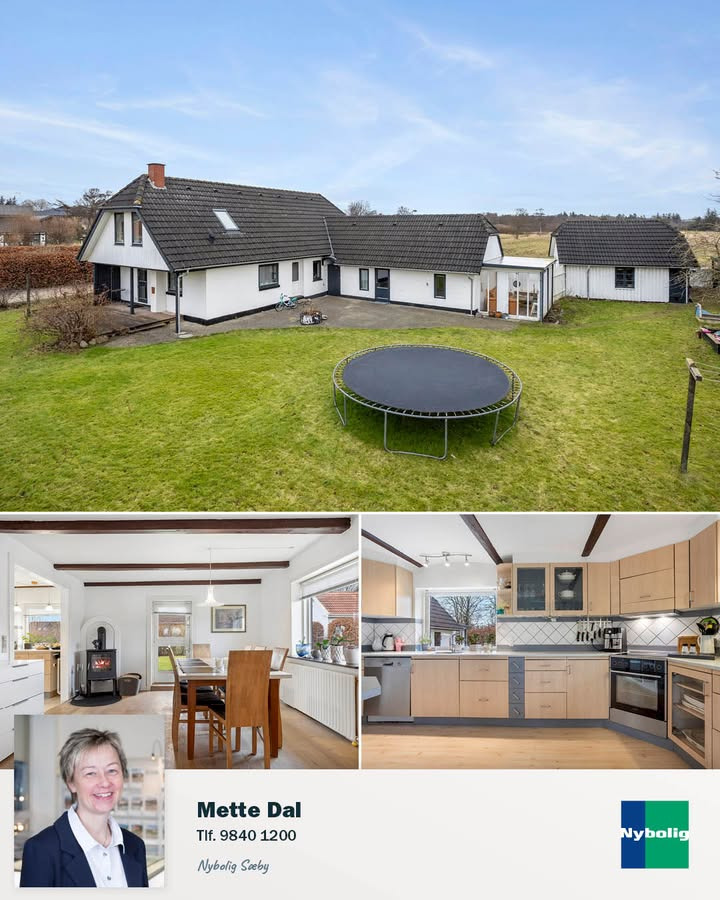 Nybolig Sæby A/S præsenterer charmerende villa i Voerså med ro og idyl