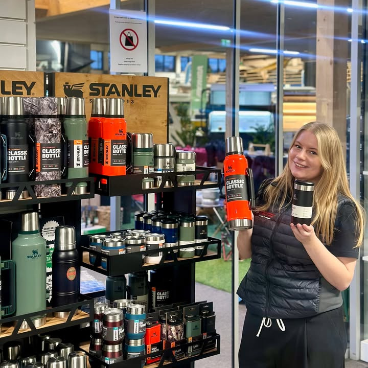 Slagelse Camping og Outdoor Center tilbyder 20% rabat på alle Stanley-kopper til jul