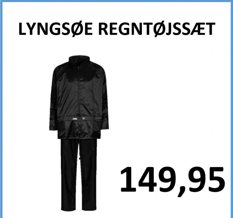 HH Trælast & Byggecenter A/S: Gør dig klar til regnvejrsdage med regntøj fra Lyngsøe