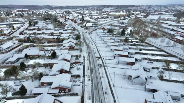 Fredagen er normal – men glat – i Odder Kommune