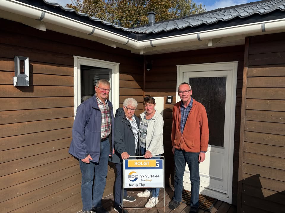 Familien Bienert fra Tyskland køber feriehus i Thy efter 30 års ferie i Danmark