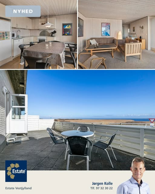 Ny ferielejlighed i Haurvig med sauna og fjordudsigt