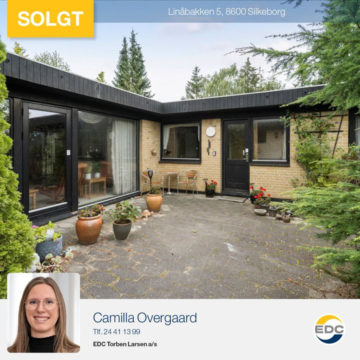 Linåbakken 5 er officielt solgt, meddeler EDC Torben Larsen