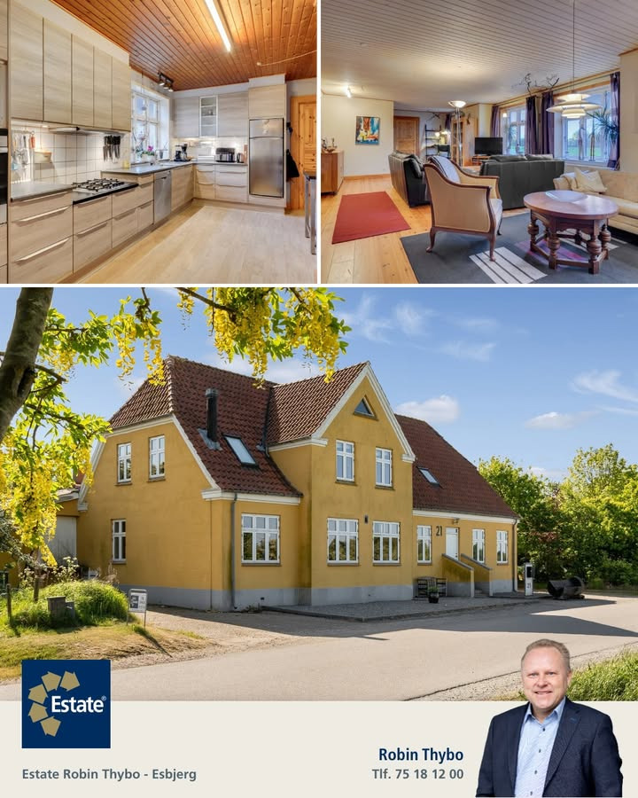 Solid ejendom i Sneum med masser af muligheder for den store familie