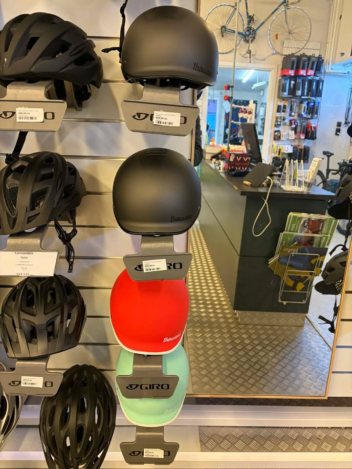 Thousand cykelhjelme hos HV CARE kombinerer sikkerhed og stil