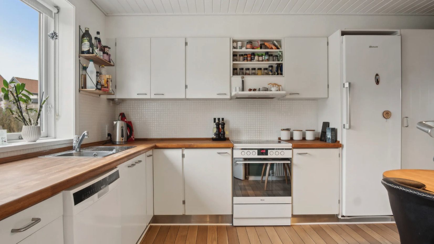 Til salg hos Cibo Ejendomskontor: 118 m2 Ejerlejlighed i Hjerting med dejlig gårdhave