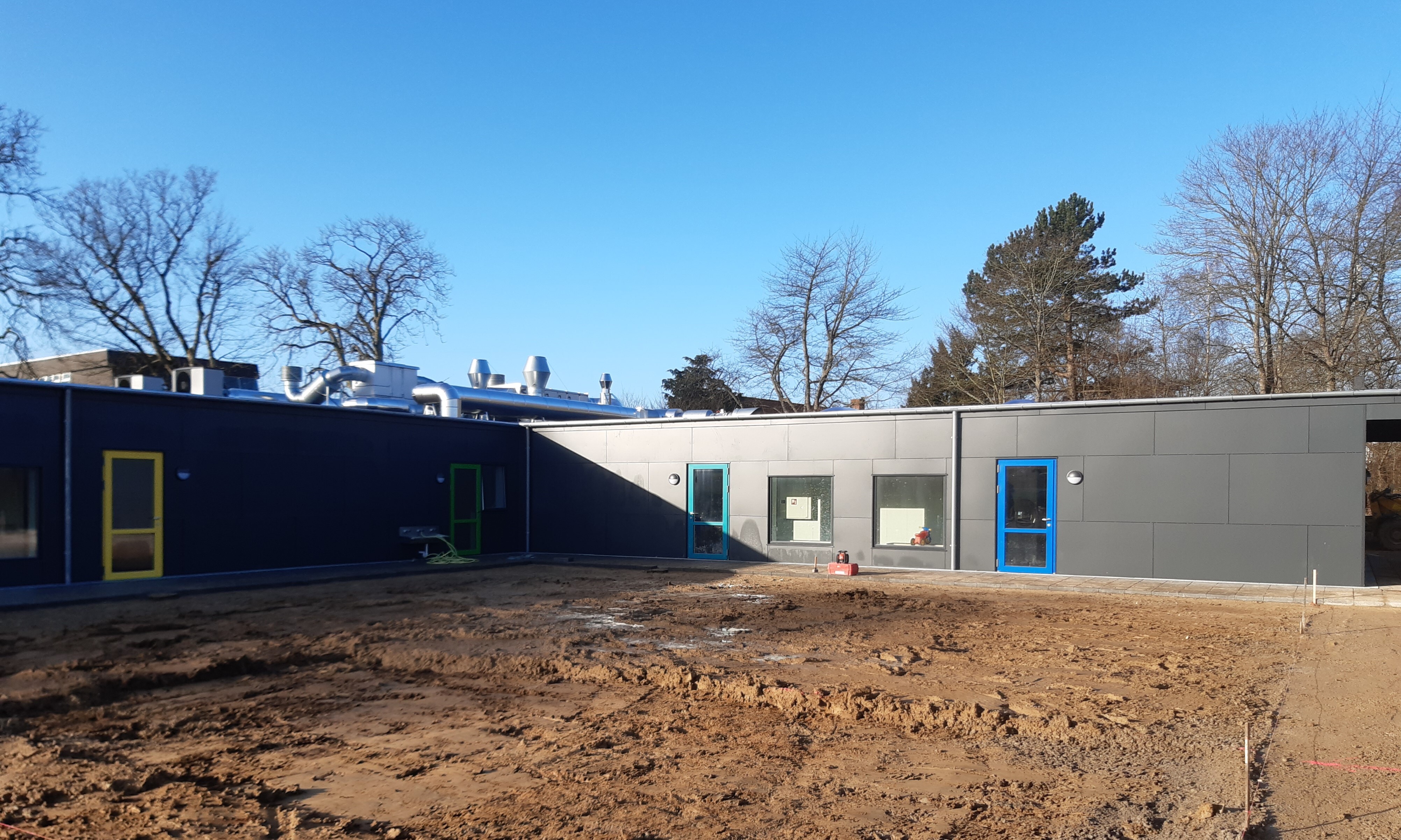 Nyt børnehus i Hillerød er netop færdigopført