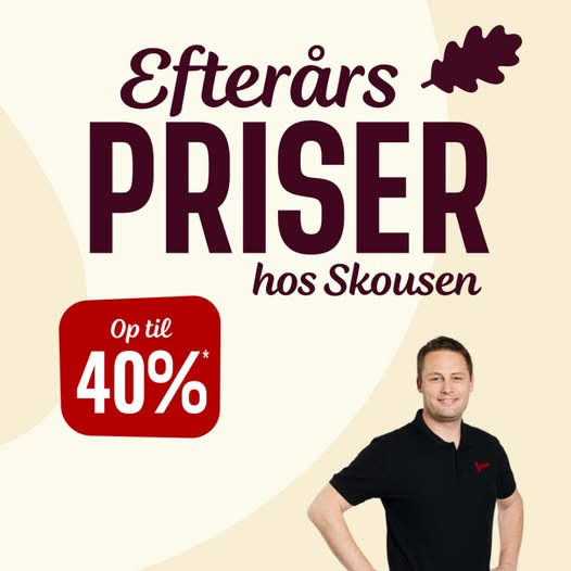 Skousen Vejen skyder efteråret i gang med gode priser