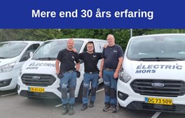 Electric Mors er specialister i alle el-løsninger