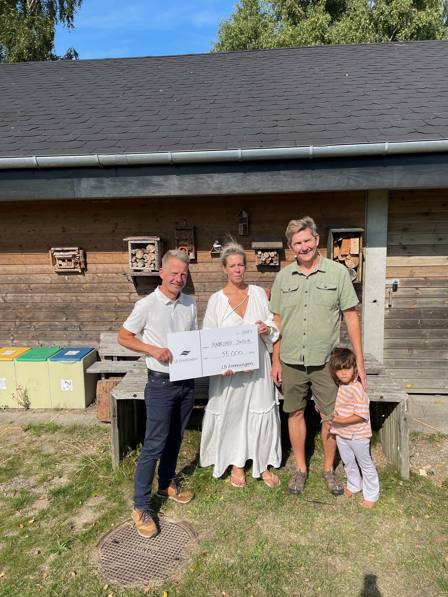 Stor lokal donation skal skabe naturpleje i børnehøjde i Halsnæs Kommune