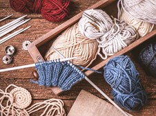 Fyraftensstrik på Dyssegård Bibliotek: Del din passion for strikning