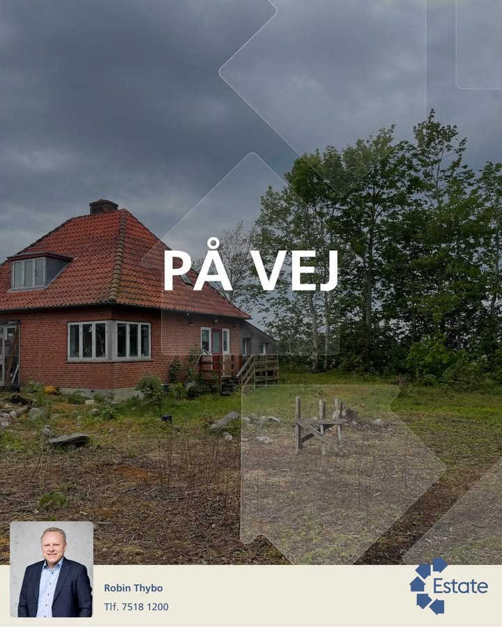 ESTATE Robin Thybo Esbjerg & Varde har en bolig med mange muligheder på vej i Andrup