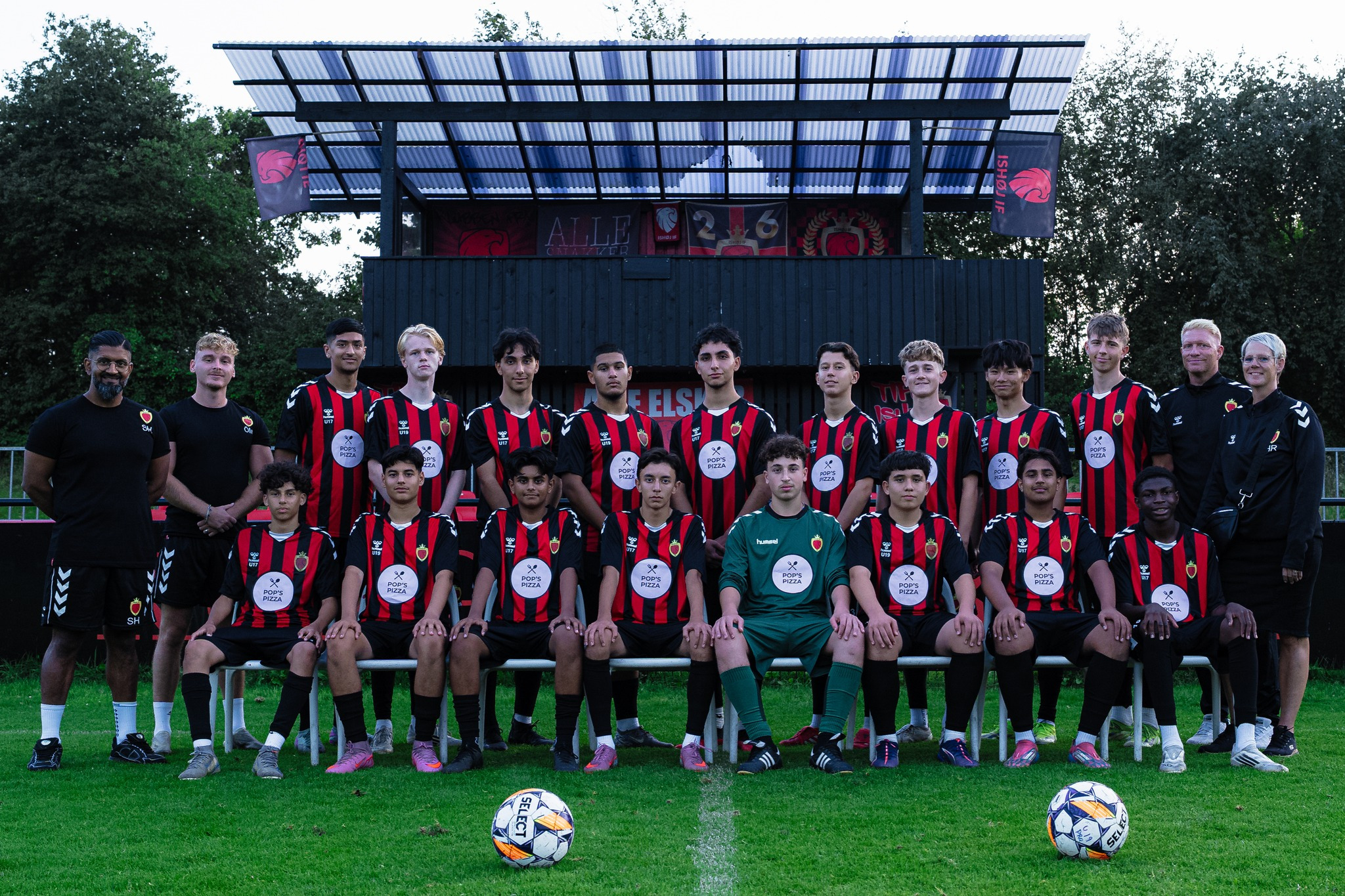 Ishøj IF drenge kæmper bravt i tæt opgør mod Hillerød