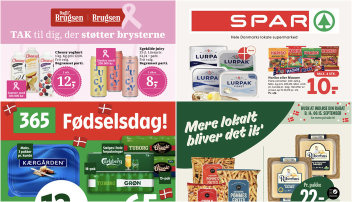 Store besparelser på Kærgården smørbar til 12 kr. og Cheasy yoghurt til 12 kr.