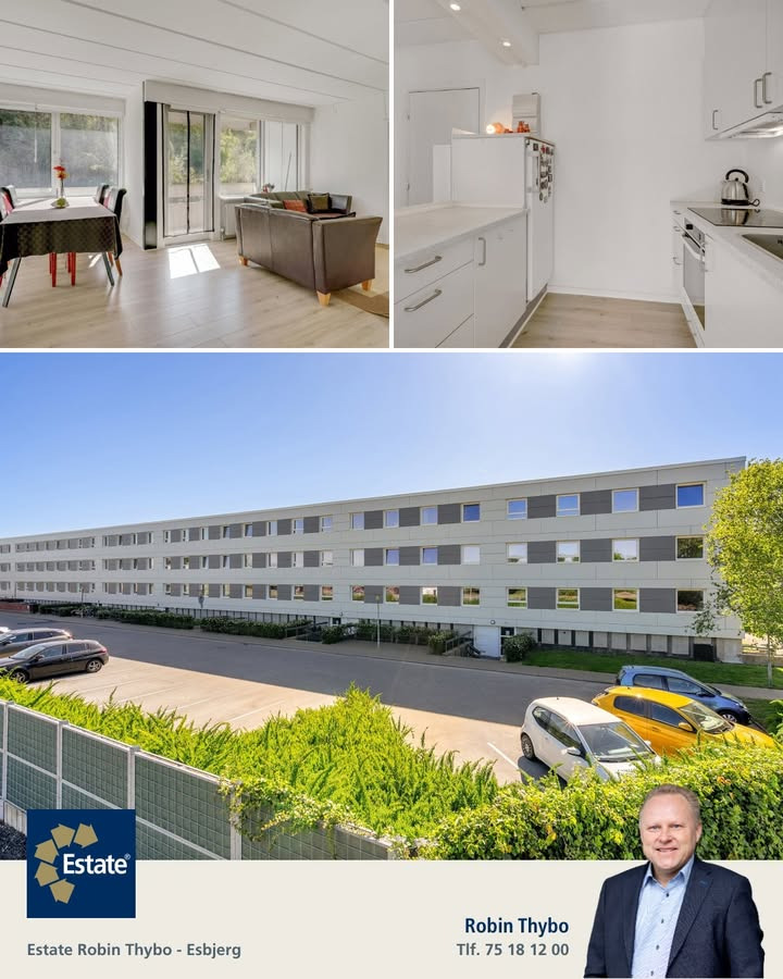 Ny lys ejerlejlighed til leje tæt på strand og natur i Esbjerg