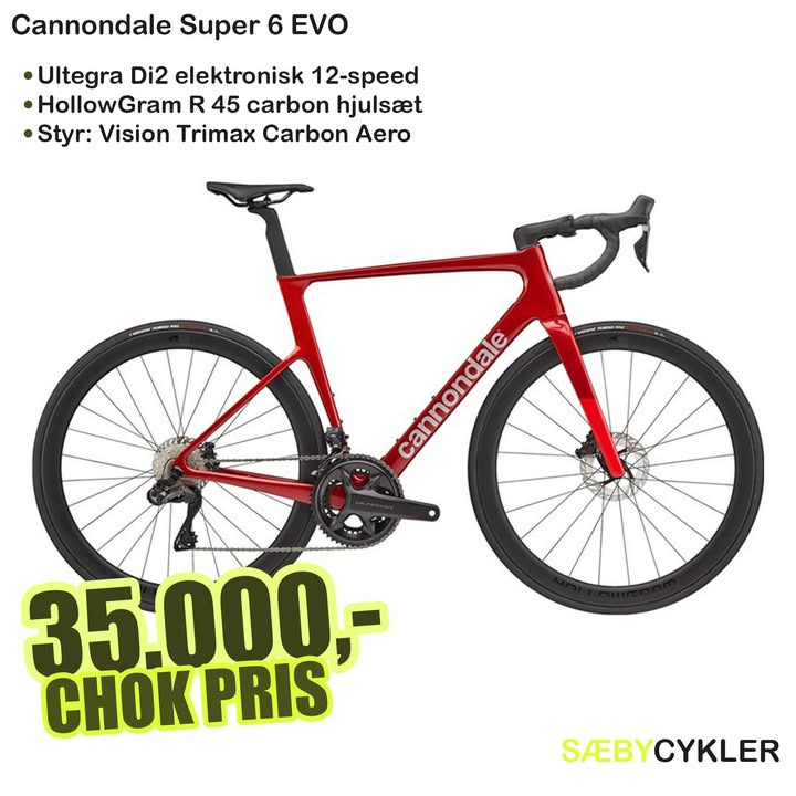 Sæby cykler lokker med chock-pris på Cannondale racer til påske