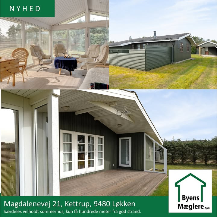 Byens Mæglere ApS i Hjørring præsenterer sommerhusdrøm ved Vesterhavet