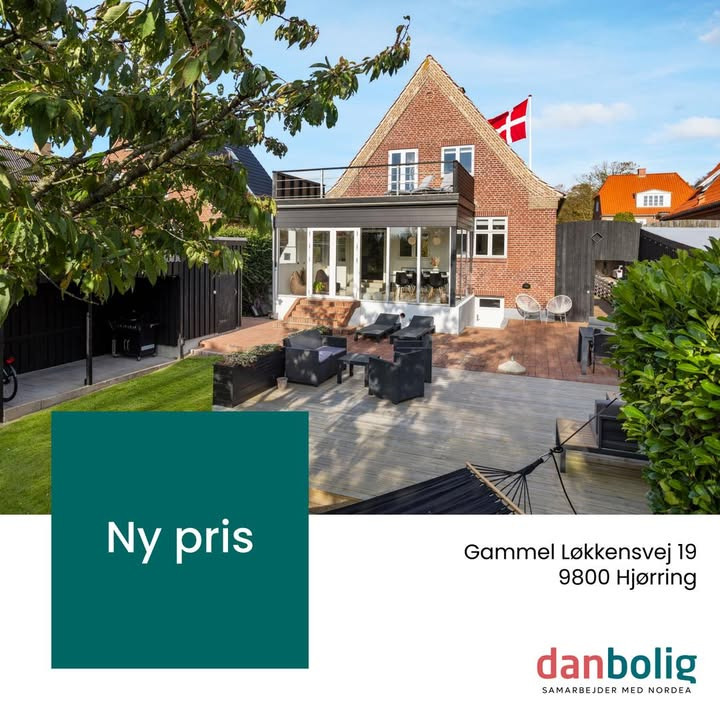 Danbolig Hjørring præsenterer renoveret murermestervilla til ny pris