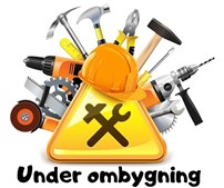 GARDEROBEN informerer om midlertidige problemer med hjemmesiden i forbindelse med ombygning