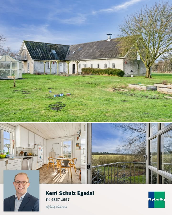 Nybolig Hadsund præsenterer villa med plads til hele familien i Mariager