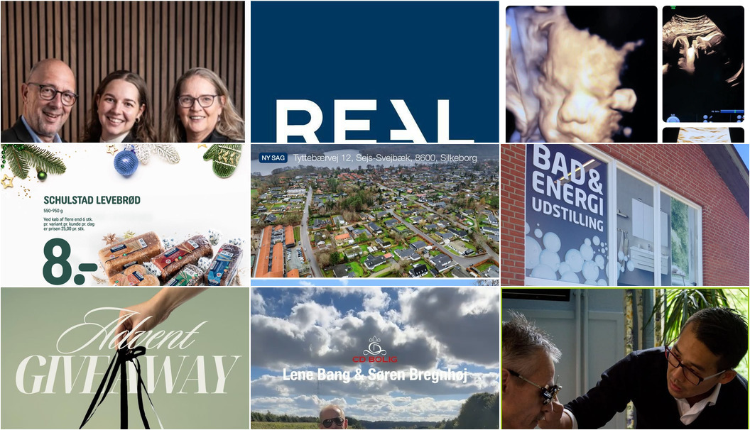 Nyt fra LOKALBOLIG SILKEBORG, CD Bolig - Lene Bang & Søren Bregnhøj, Realmæglerne Silkeborg v/Connie Halberg og 8 andre