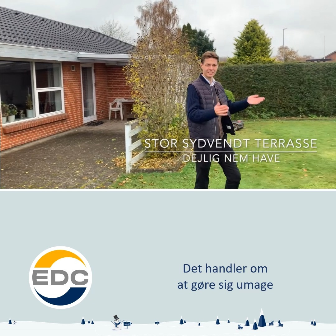 EDC Mæglerne Hedensted præsenterer dobbelthus på Sneppevej i Løsning