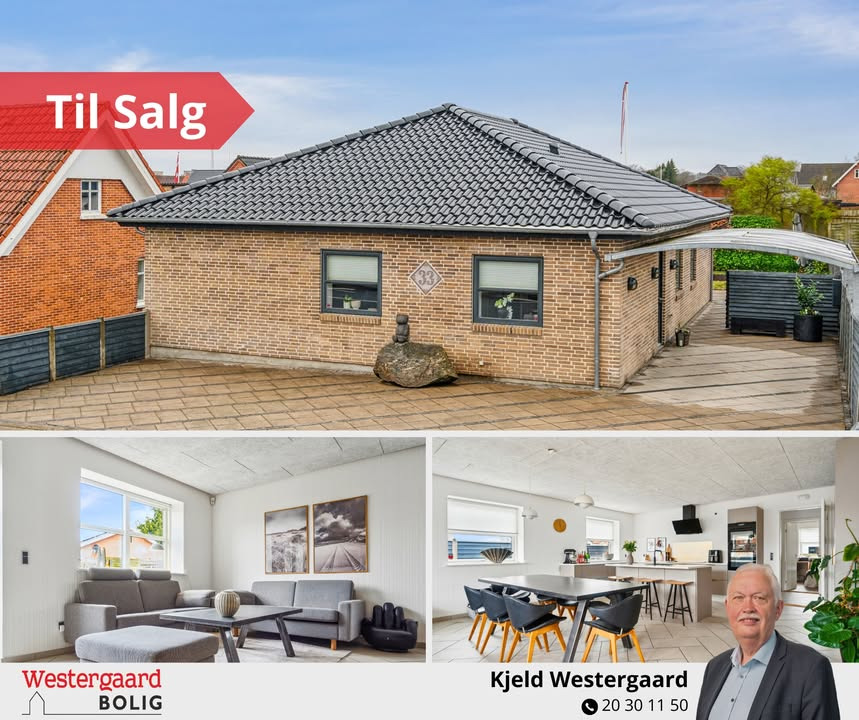 Familievenlig villa i topklasse fra WESTERGAARD BOLIG