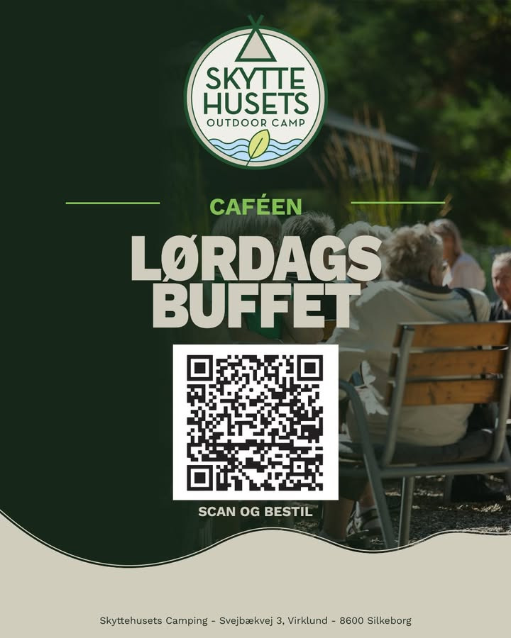 Skyttehusets Outdoor Camp tilbyder buffet og søndagsbrunch i weekenden