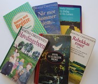 Drøft bøger af Martha Christensen på Kristrup Bibliotek