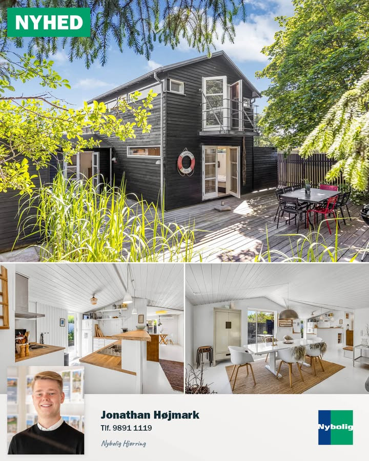 Nybolig Hjørring v/Morten Hove præsenterer charmerende sommerhus i Tversted