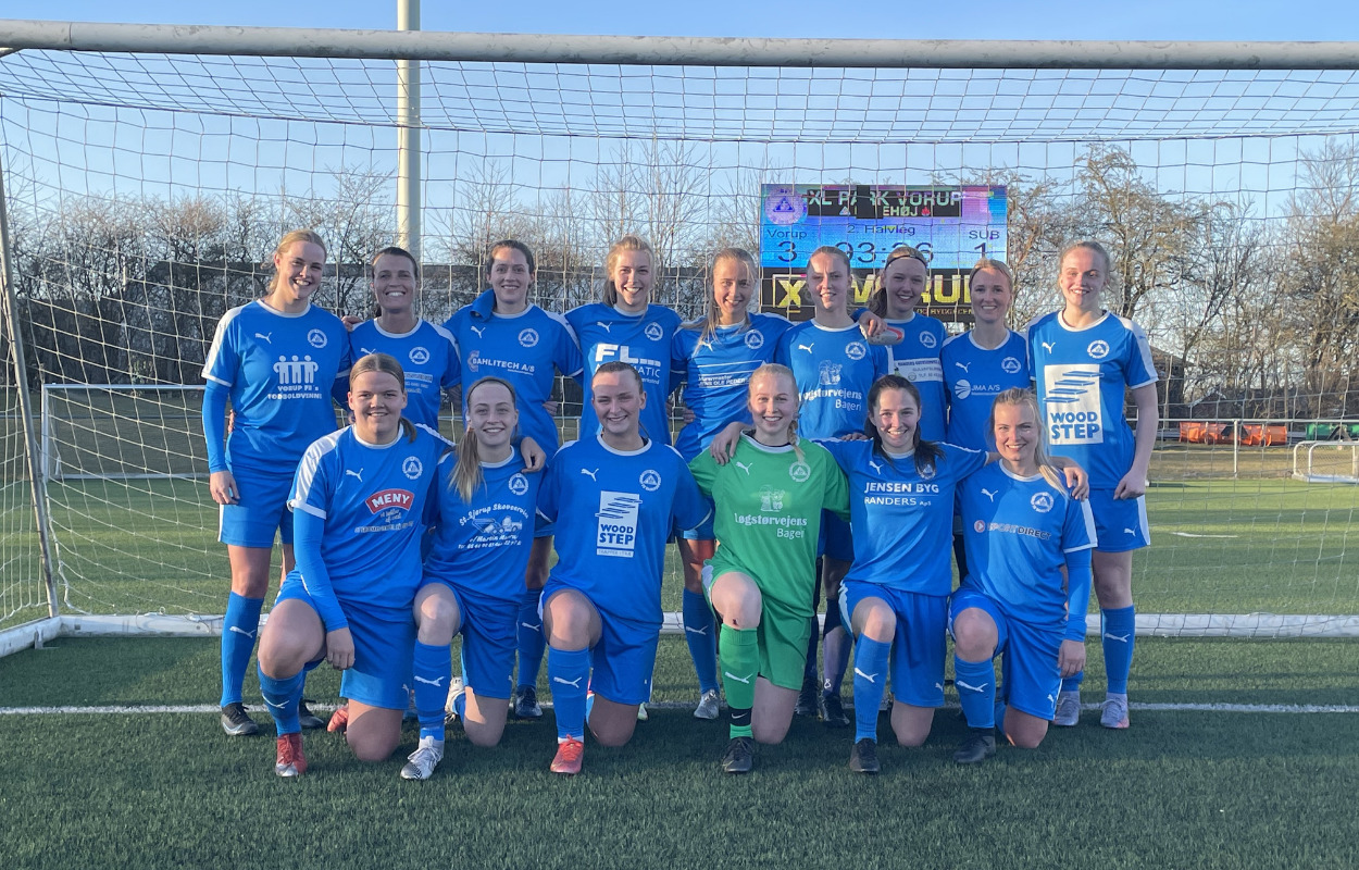 Vorup-kvindernes sæson gik helt fra Malaga til Morsø