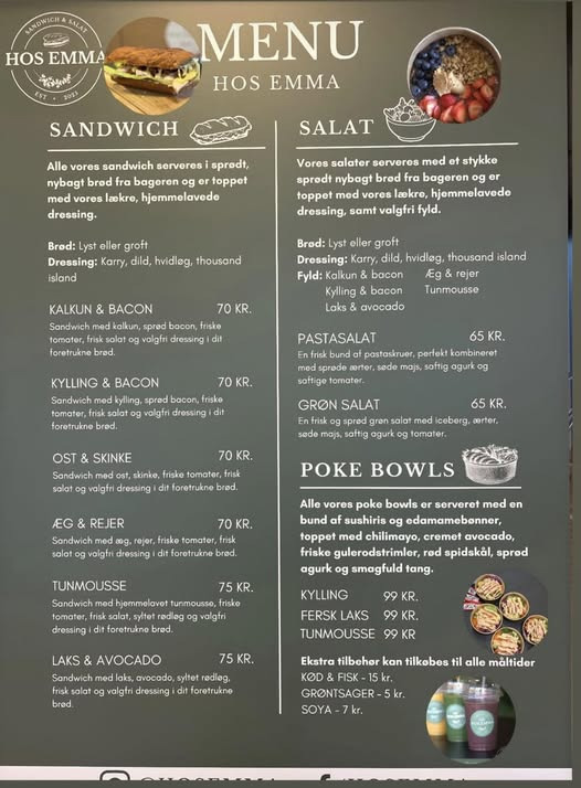 Hos Emma søger ferieafløser til caféteamet