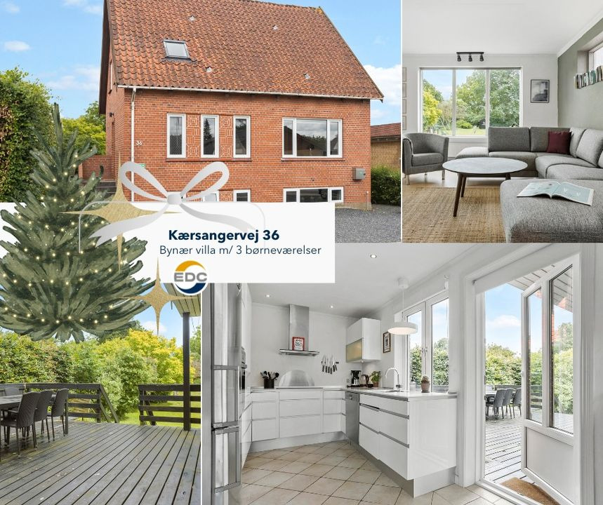 Boligtilbud fra EDC FILTENBORG: Moderne komfort møder klassisk charme i roligt kvarter