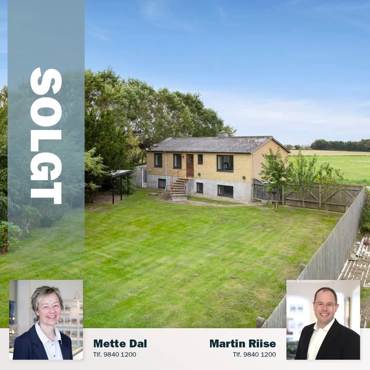 Nybolig Sæby A/S sælger Estrupvej 32 i Hørby til nye ejere