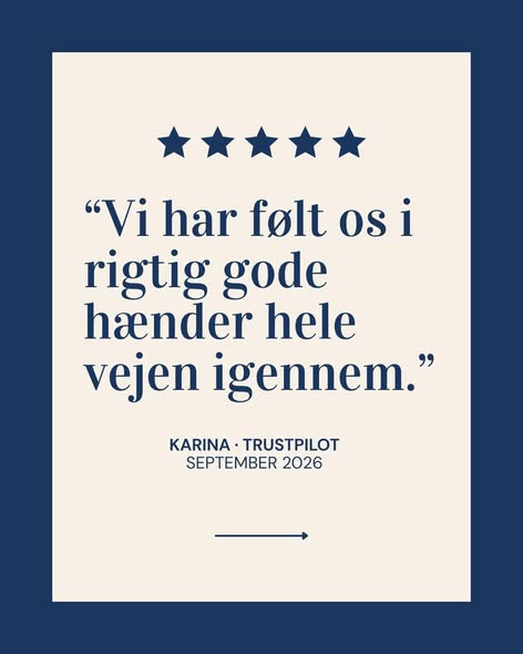 Kongevejens Bedemandsforretning ApS deler anmeldelse fra en familie, de har hjulpet