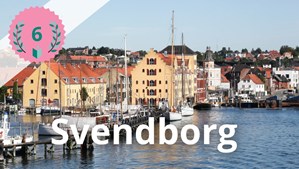 Svendborg får 6. plads i Årets Studieby kåring 2024