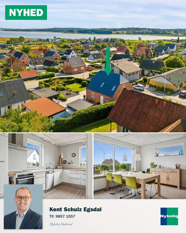 Nybolig Hadsund præsenterer charmerende familievenlig villa i Hadsund