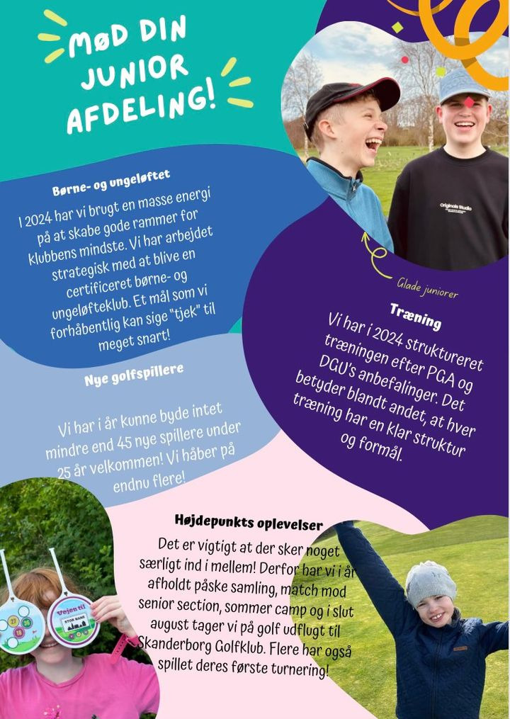 Flere børn og unge i Horsens golfklub sikrer diversitet og liv