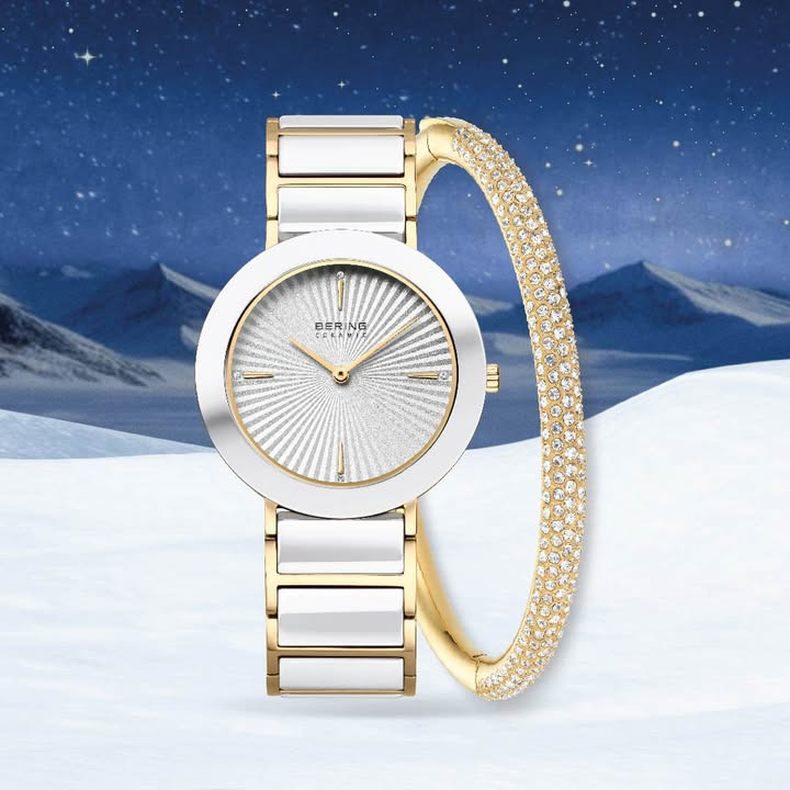 Nyt Syn Brøndum Jeppesen præsenterer det ultimative julelook med BERINGs nye ur og smykkesæt