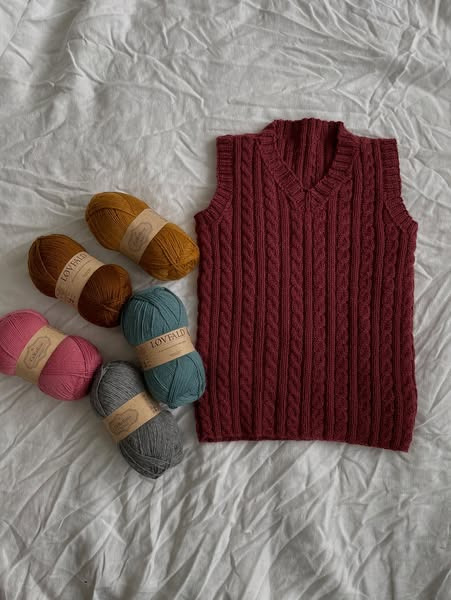 CaMaRose.dk præsenterer Wilfreds vest i den nye Løvfald kvalitet