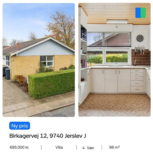 Nybolig Brønderslev & Vrå sænker prisen på etplansvilla i Jerslev