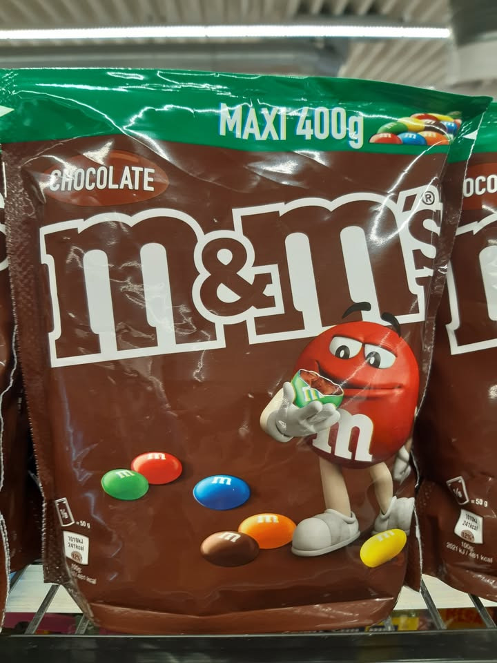 Meny Randers tilbyder maxi pose m&m's med afhentning i denne uge