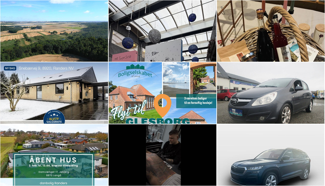 Nyt fra KILDE BILER, EDC DANEBO, BILCO A/S RANDERS og 17 andre