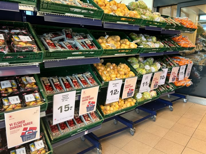 Rema 1000 Hjørring på Hestkærvej byder på friske, danske råvarer fra sæsonen