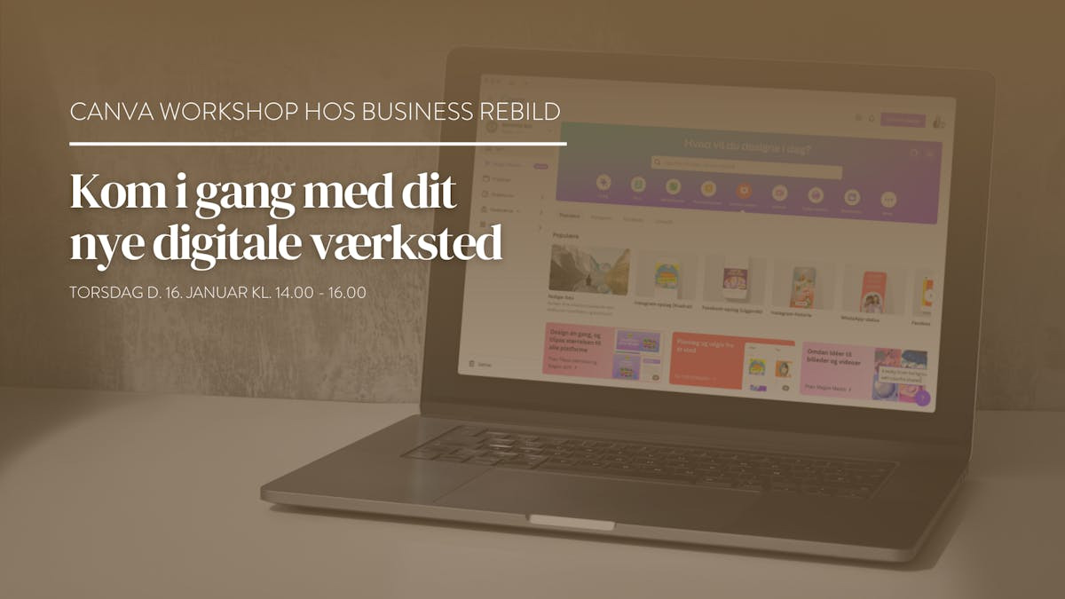 Bliv fortrolig med Canva: Gratis workshop i Støvring