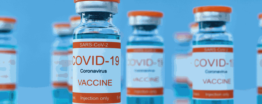 Invitation på vej til vaccination mod covid-19 og influenza