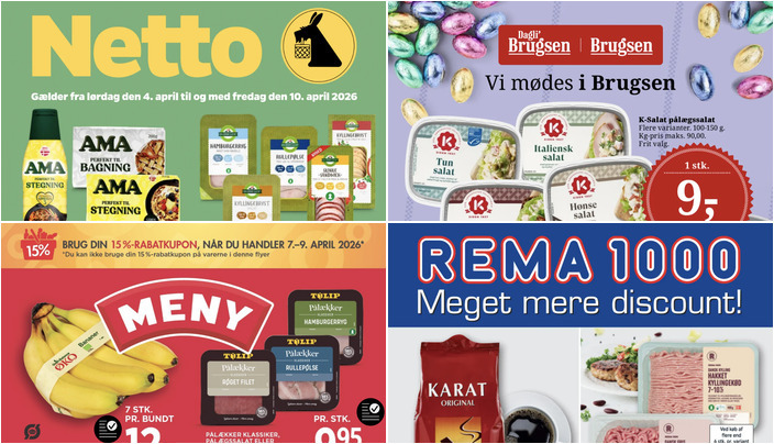 K-Salat pålægssalat til kun 9 kr. og Den Grønne Slagter pålæg for en tier - se de lokale tilbud